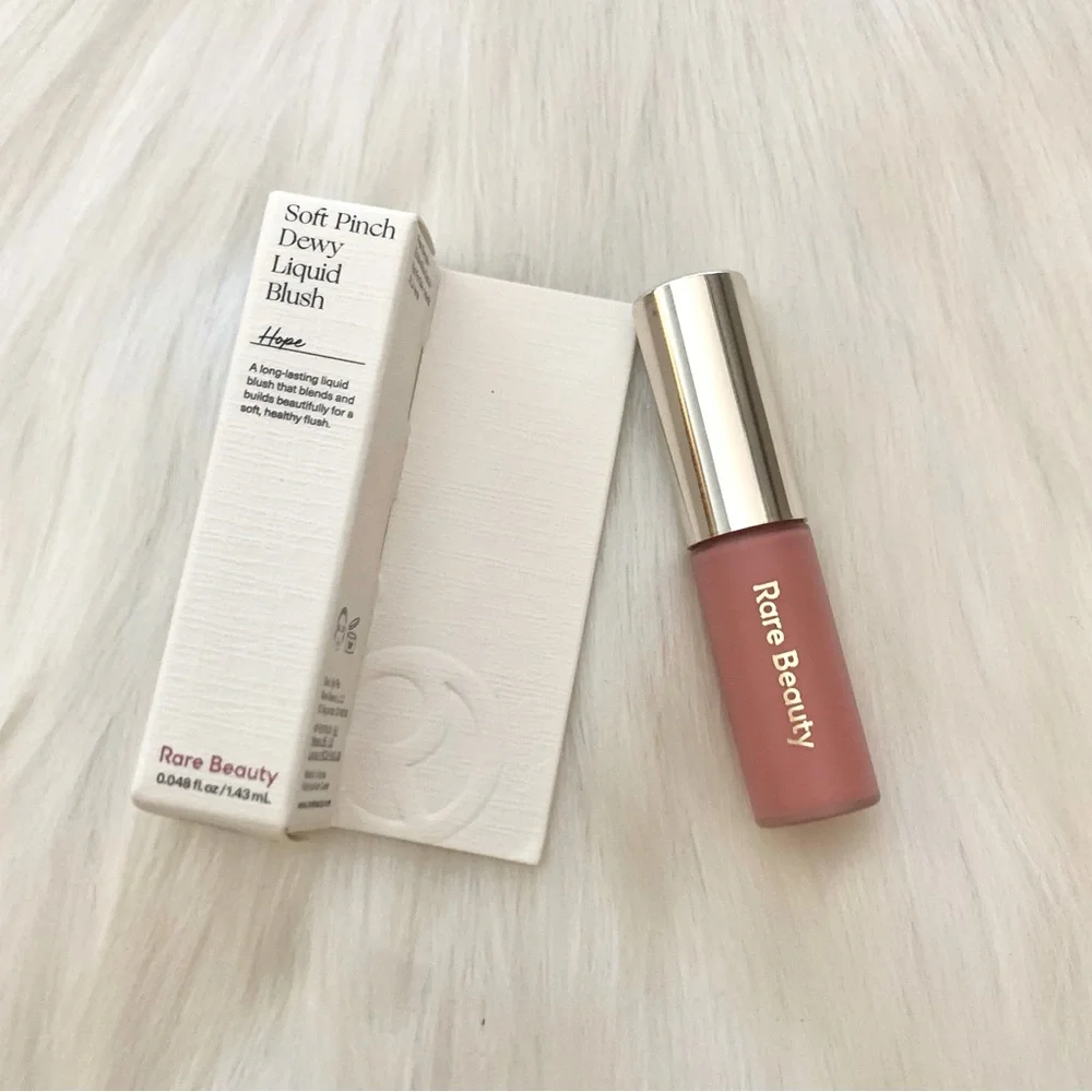 4/$30 Bundle Rare Beauty💄Soft Pinch Dewy Liquid Blush Hope Nude Mauve NIB